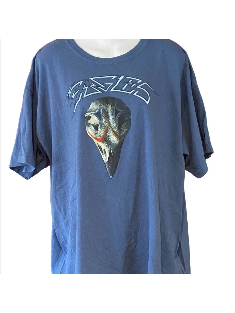 The Eagles Concert Merchandise from early 90’s Tour L/XL Blue shirt sleeve.